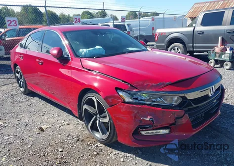 2018 Honda Accord Sport из США, поврежденный, VIN 1HGCV1F32JA236118